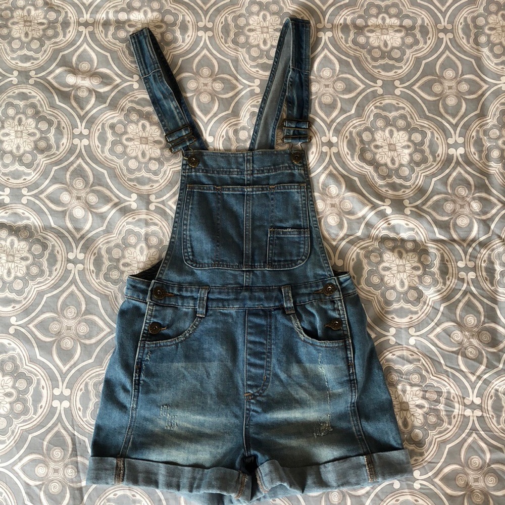 Free People overall shorts